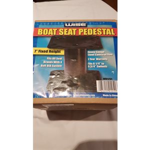 Boat seat pedestal 7'', Wise